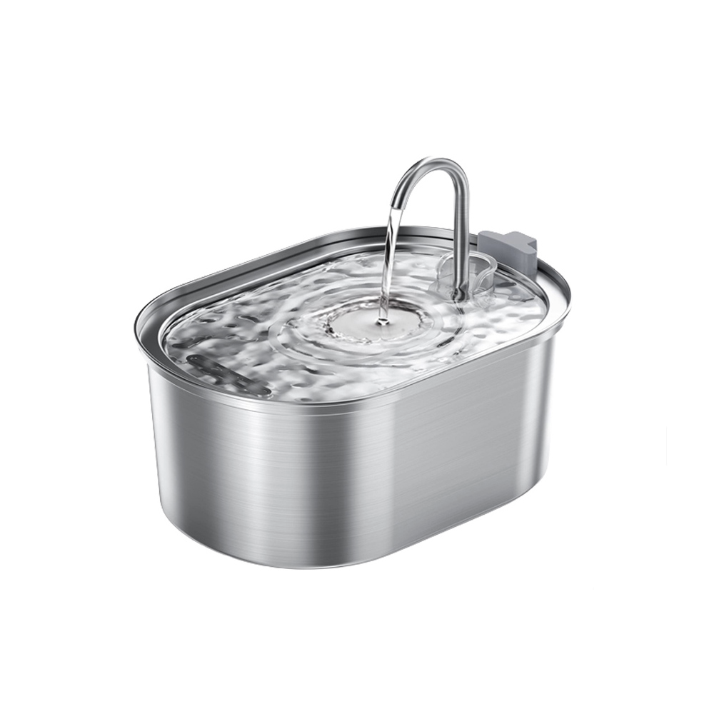 Stainless Steel Large-capacity Pet Fountain Water Dispenser